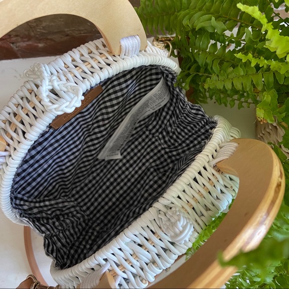Zara Rattan Crossbody Bag - Picture 3 of 5